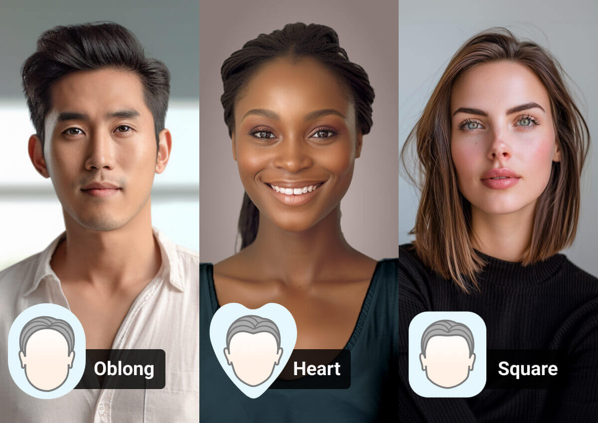 Analyse Forme de Visage Précise