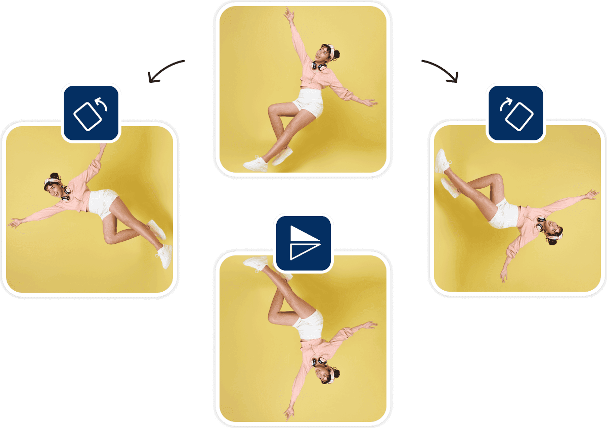 Flip Image &amp; Rotate Image