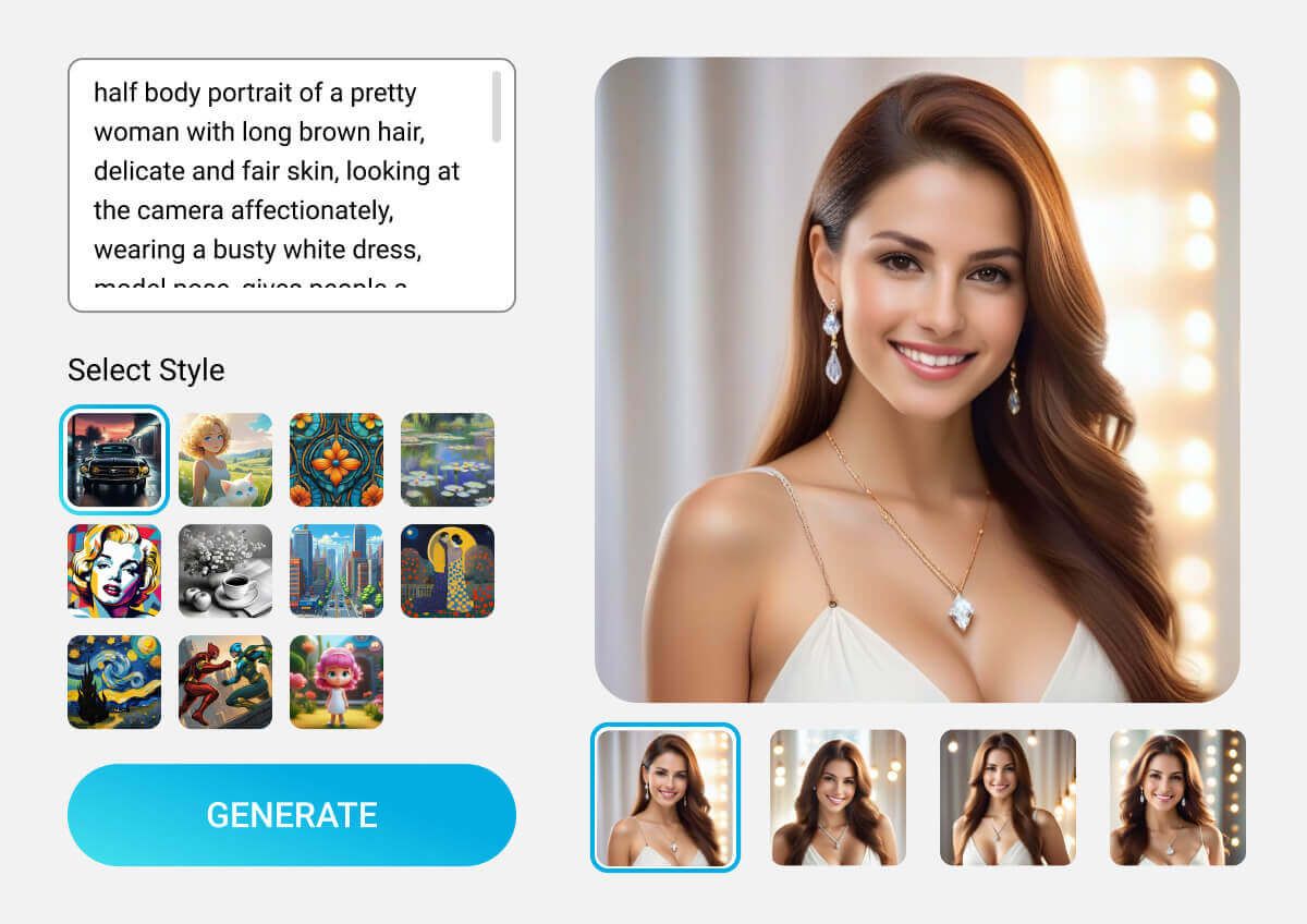 Unlimited Profile Picture Styles with Text