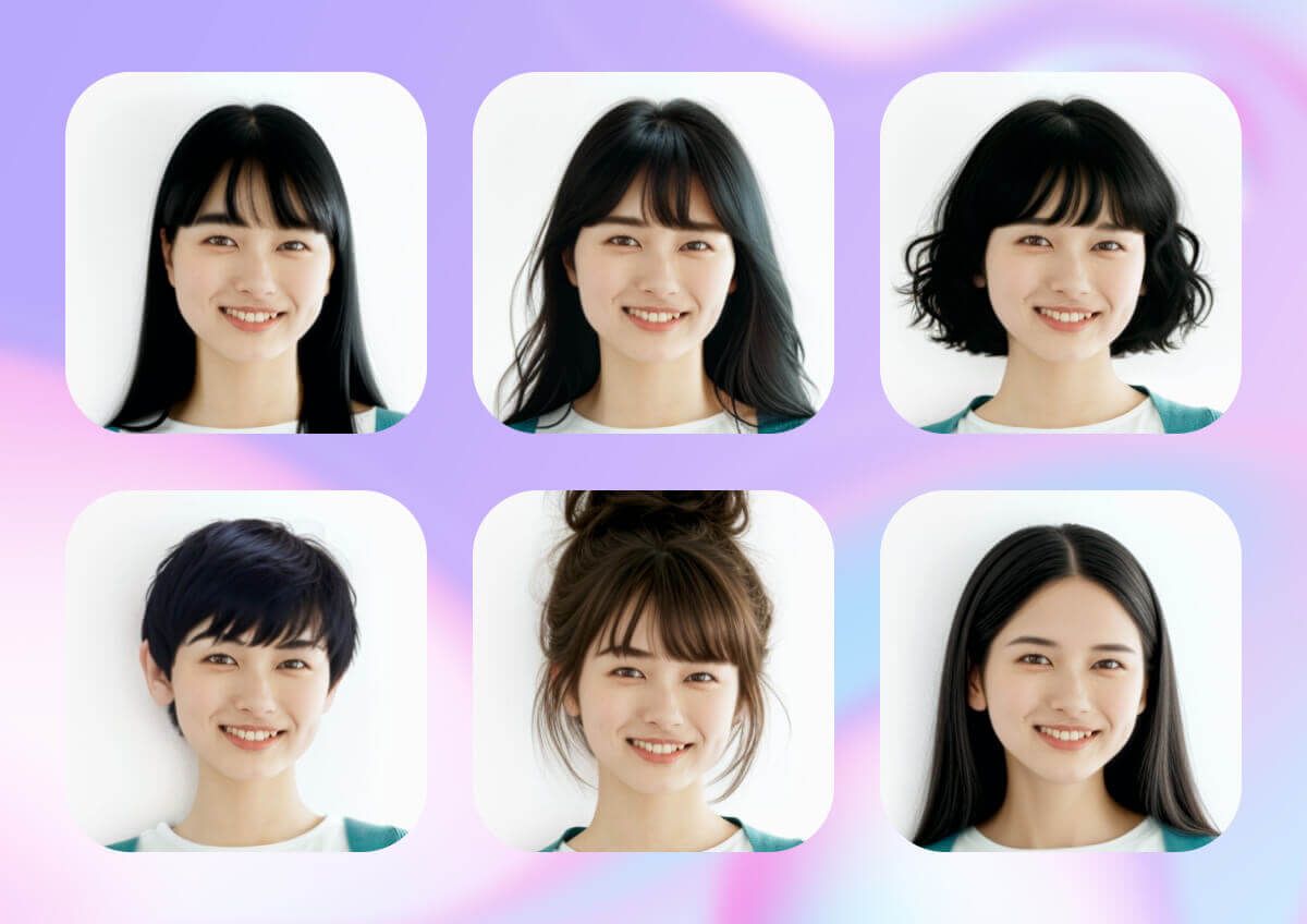 快速、精準模擬髮型