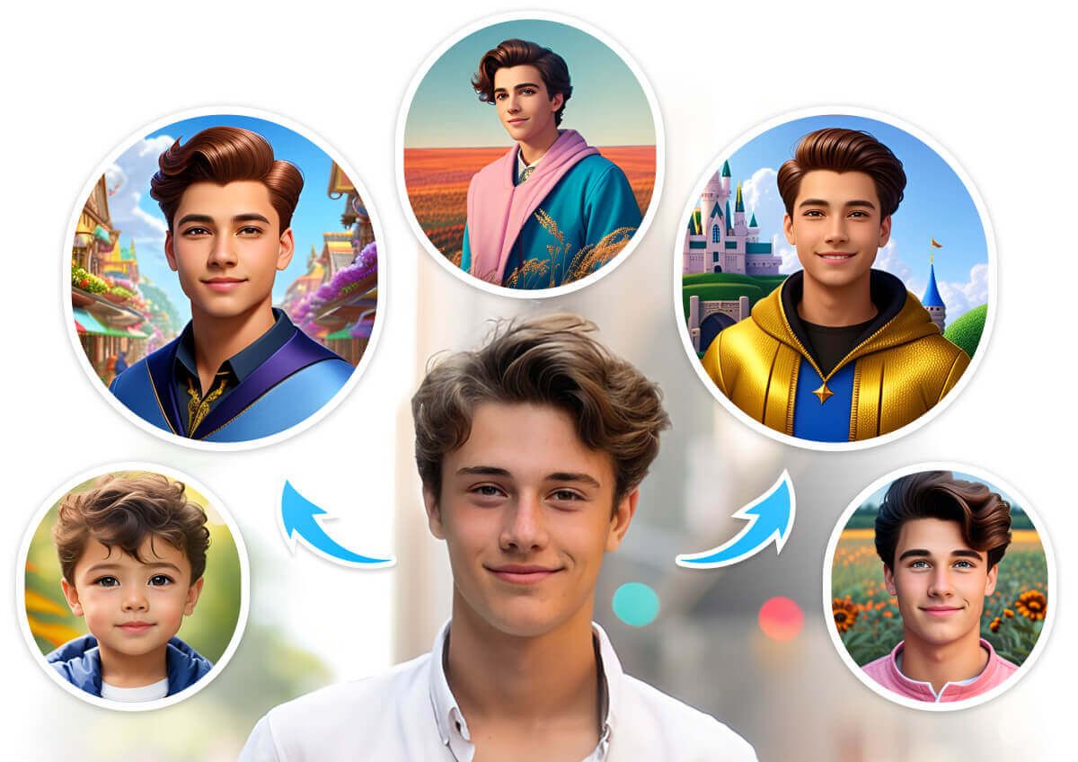 Transform Your Photo into a Cartoon Boy