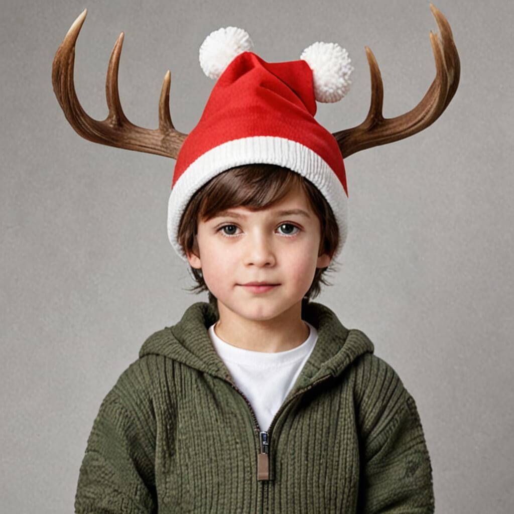 Deer Antlers Hat