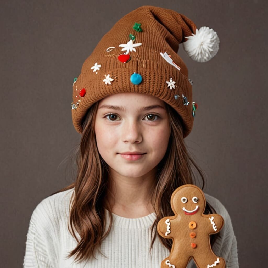 Gingerbread Man Hat
