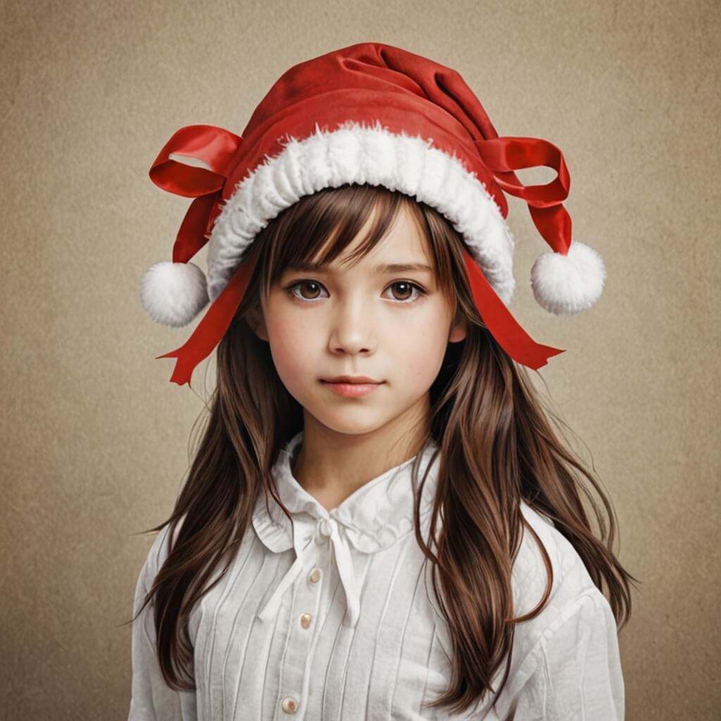 Xmas Ribbon Hat