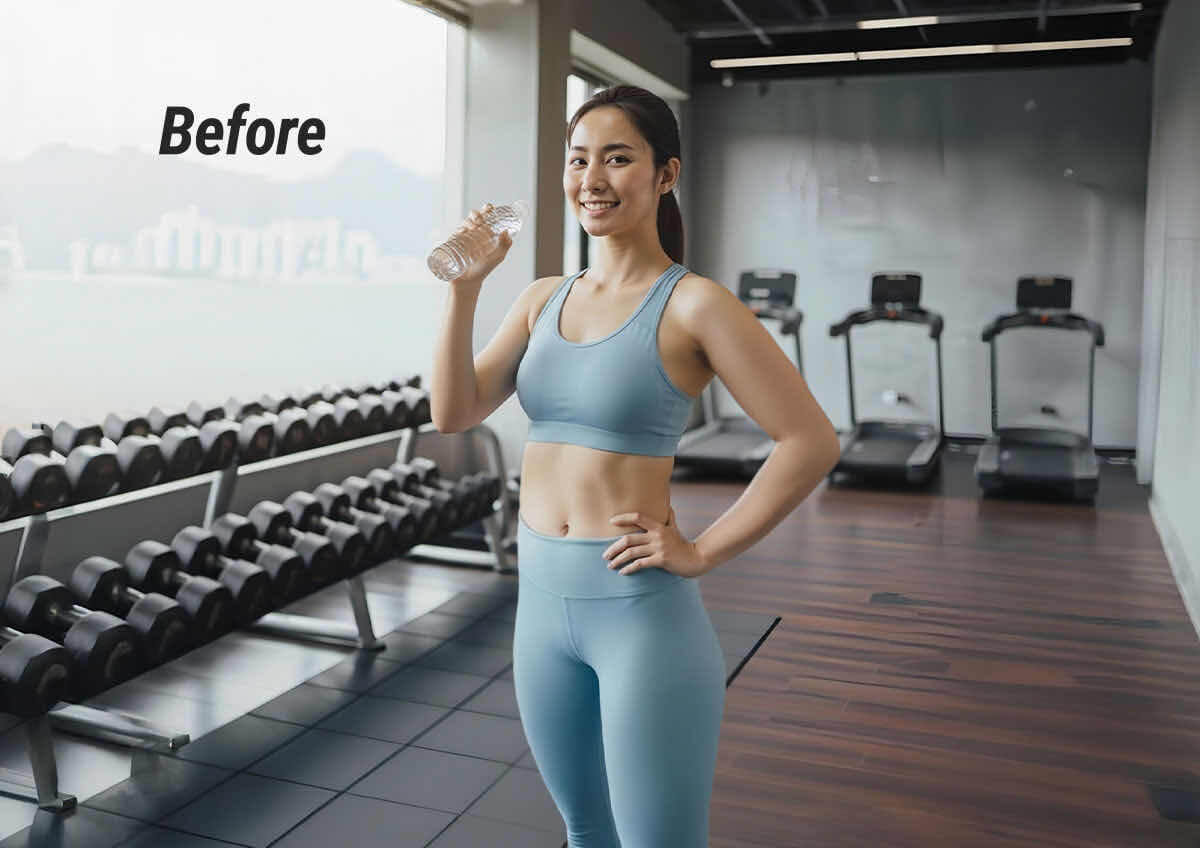 Fitness Progress Visualization: Chest, Belly &amp; Hip Lift 