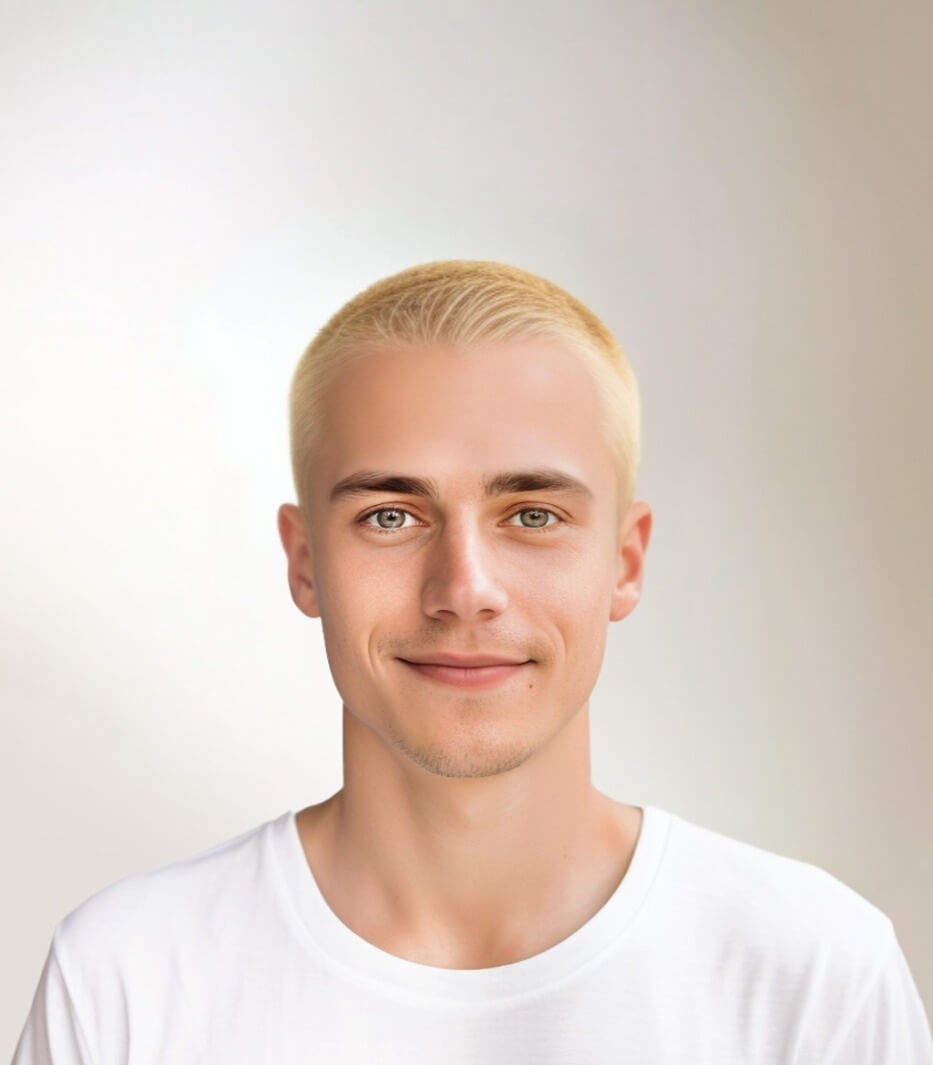 Buzzcut loiro