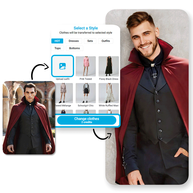 Outfit Idea Generator for Social Media Content