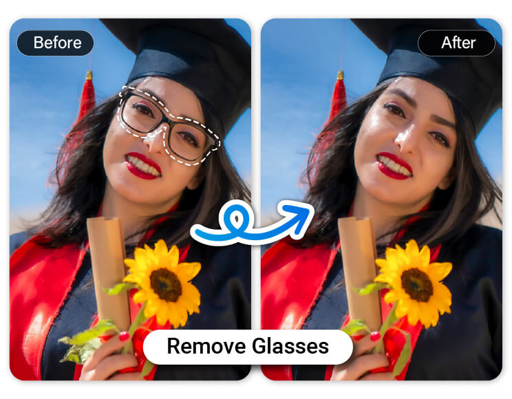 Vea sus fotos de graduación con claridad