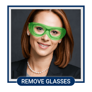 Resalte los lentes que se deben quitar