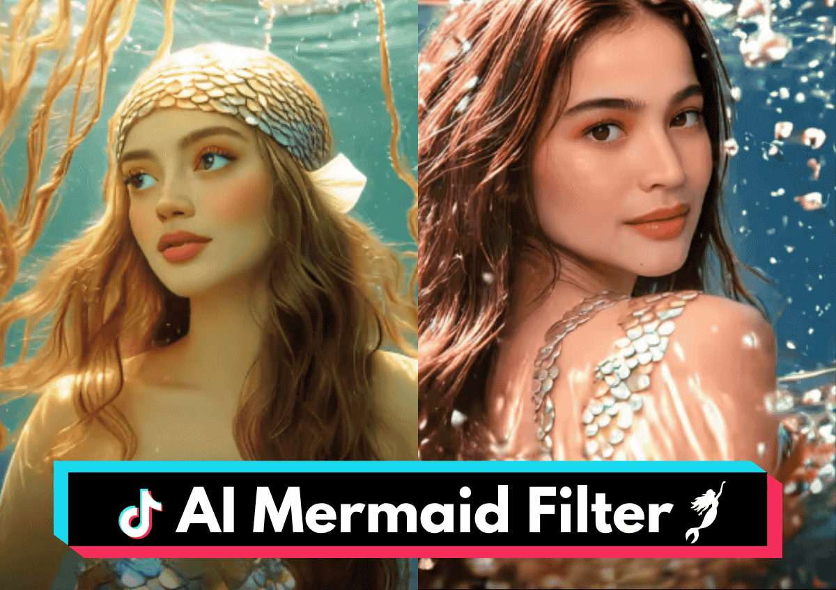 Turn the Photo into AI Mermaid Video