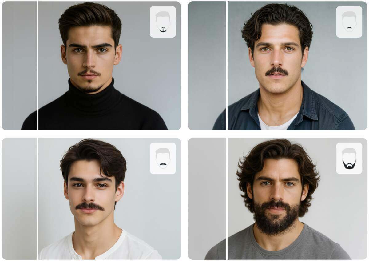 Scopri Subito Come Staresti con la Barba