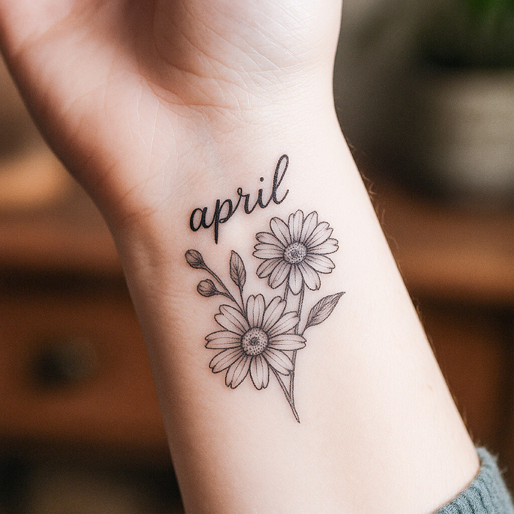 April Birth Flower – Daisy