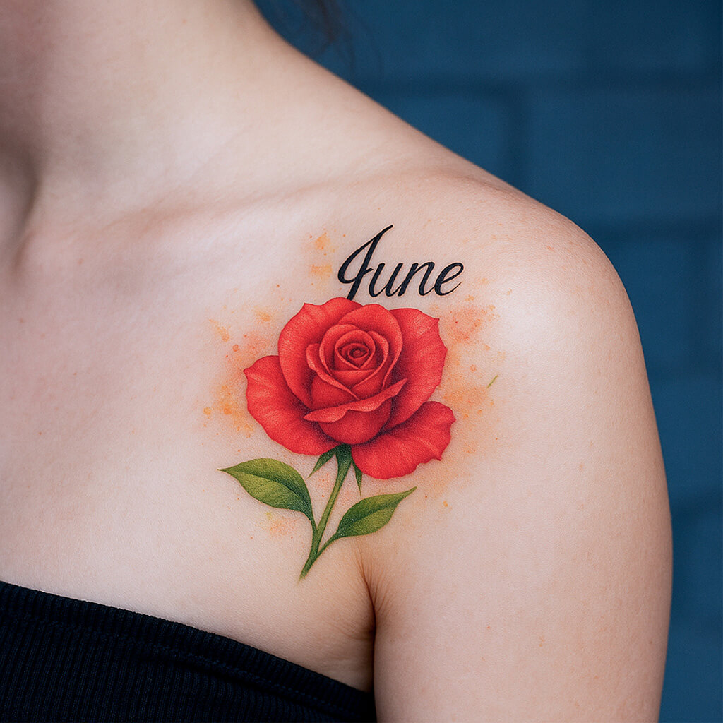 June Birth Flower – Rose