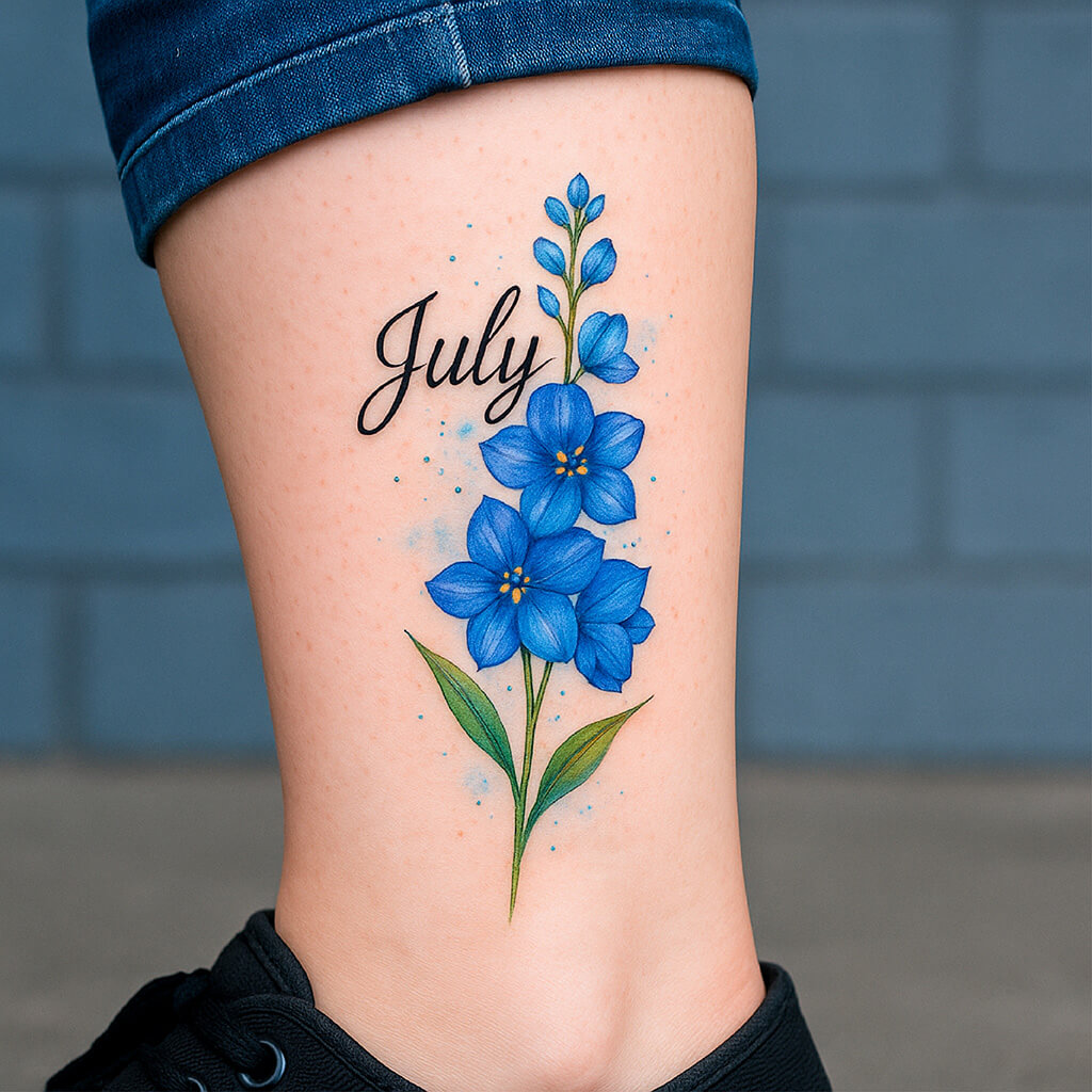 July Birth Flower – Larkspur