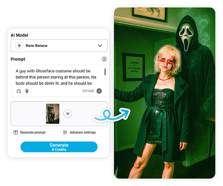 Mache deine Fotos halloweenreif