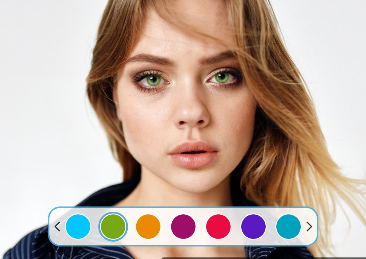 Filtros Virtuales para Cambiar el Color de Ojos