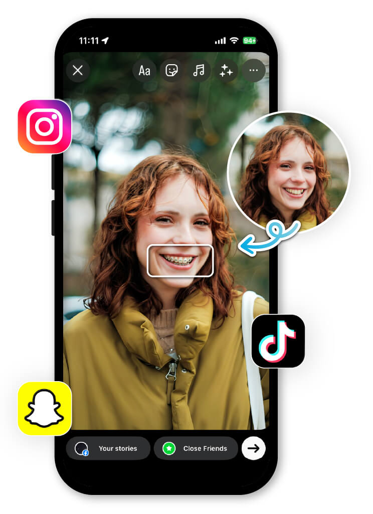 Prueba el filtro de brackets y sorprende a todos