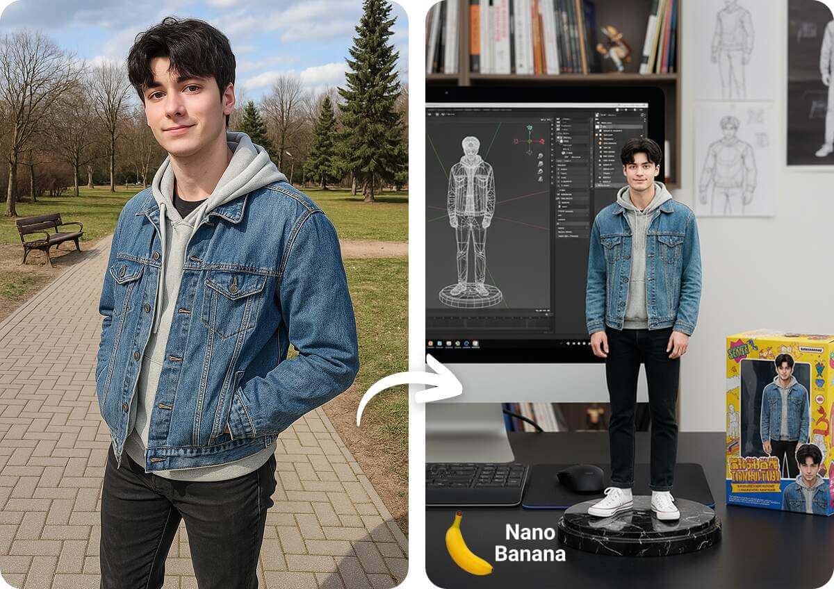 Convierte tus selfies en íconos virales 3D con Nano Banana