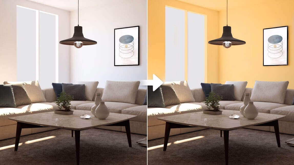 Visualisez les Couleurs sur vos Murs Avant de Peindre