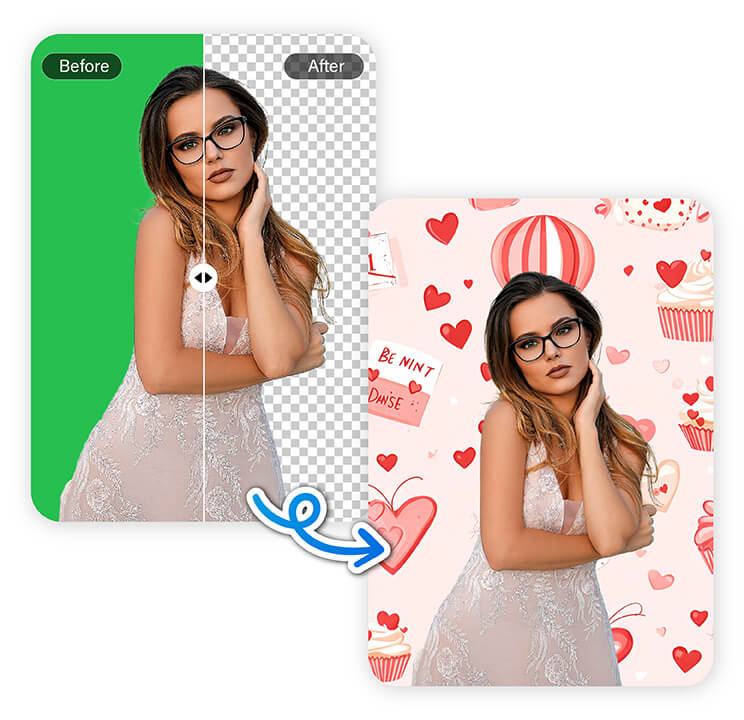 Dynamic Portrait Backgrounds