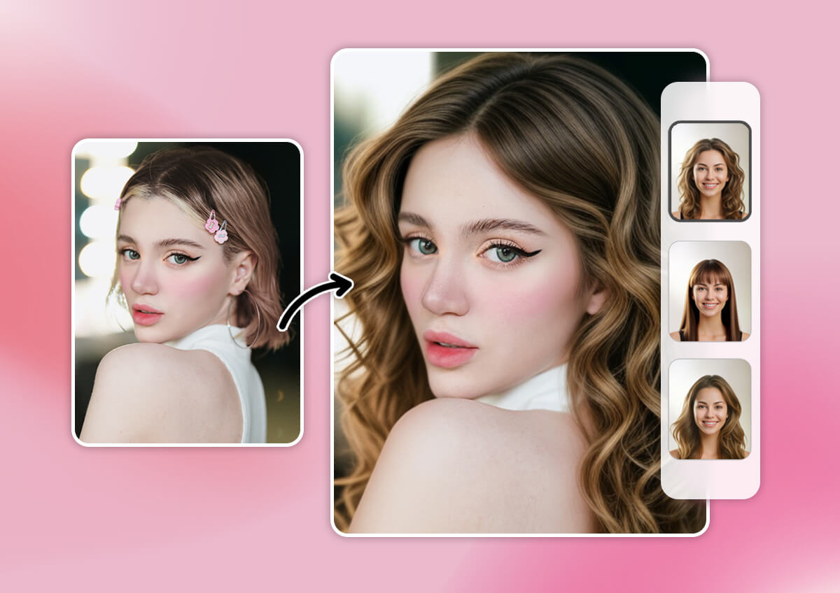 See Yourself Instantly with Long Hair