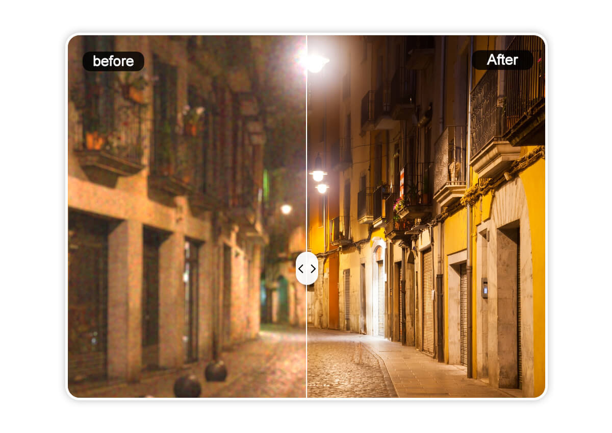 Denoise Image from Night Photography