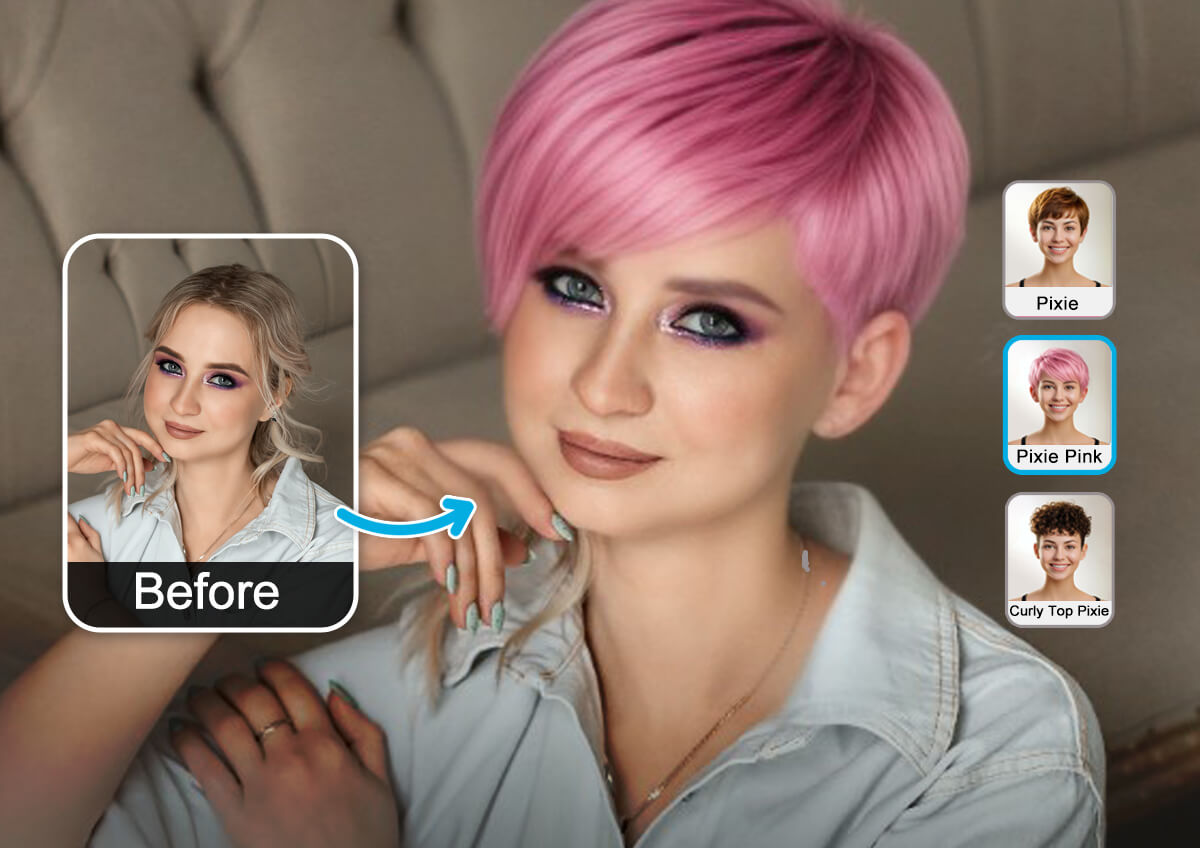 Beliebte Pixie Cuts für Frauen zum Anprobieren