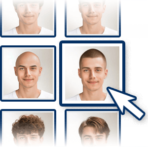 Escolha um penteado