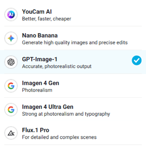 Pick GPT-4o as Your AI Model