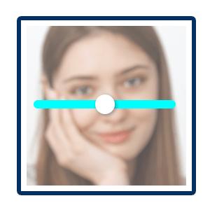 Use Eye Bag Removal Slider