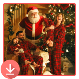 Save Your Photo with Santa