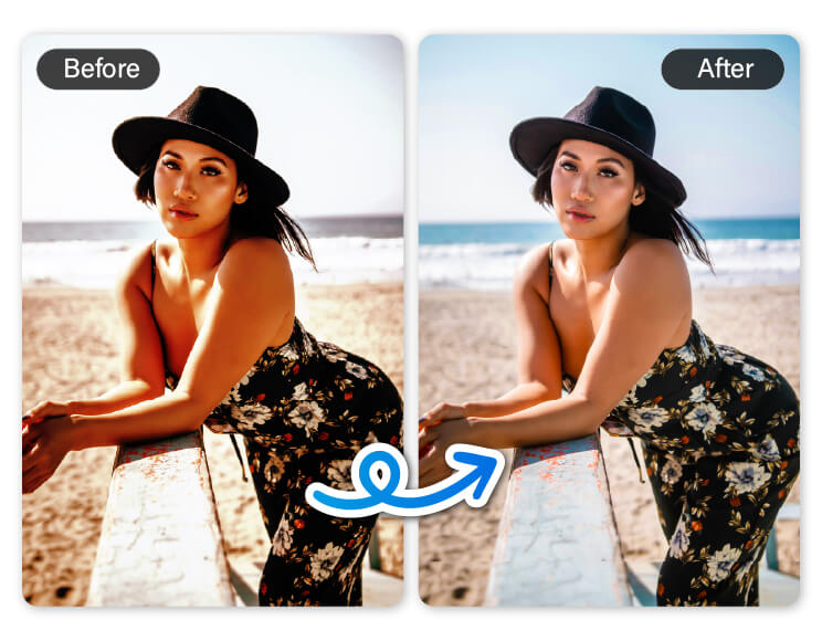Elimina el efecto vintage y moderniza tus fotos