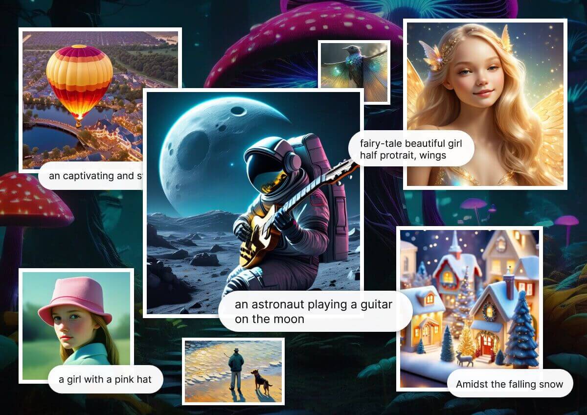 Craft Art Work with Text to Image