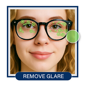 Select the Glare Removal Tool