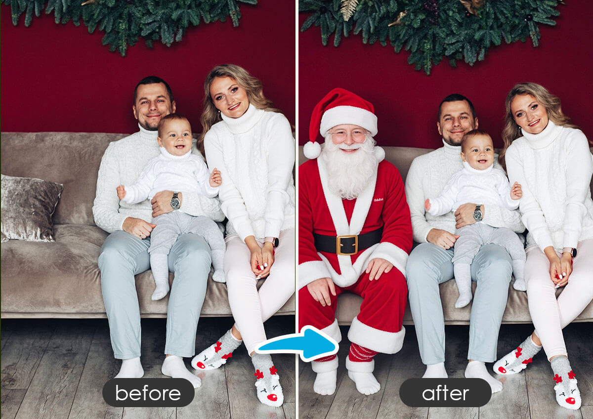 Personalized Holiday Cards & Social Posts