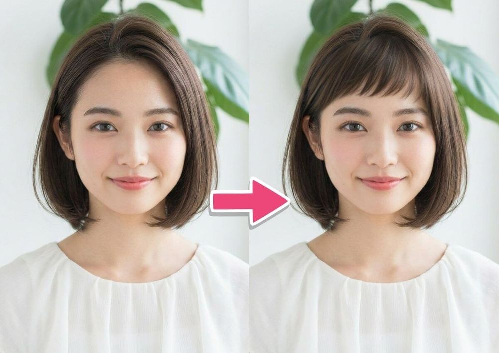 AI前髪シミュレーションサイト | 自分に似合う前髪が見つかる！