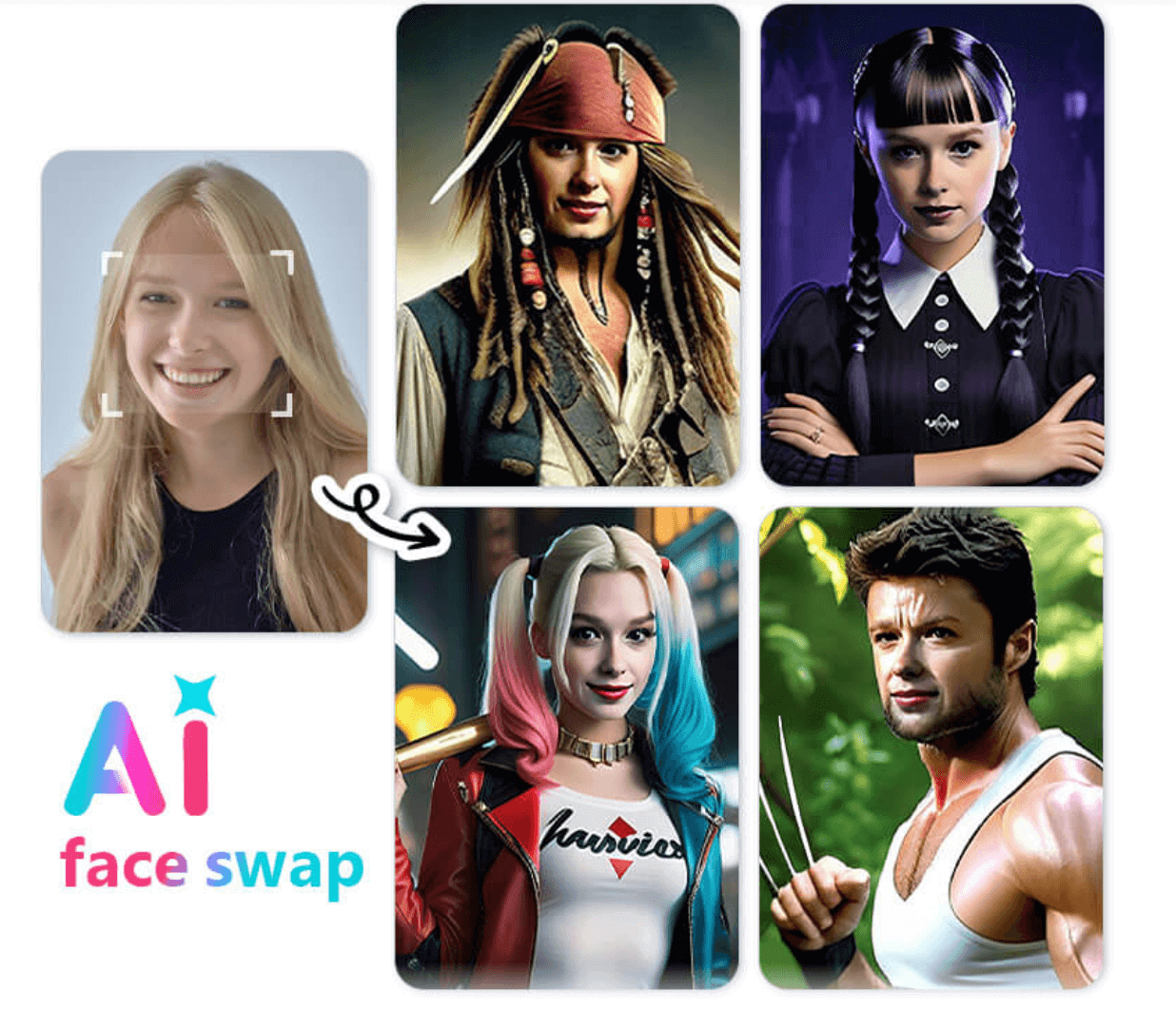 Replace Faces in Photos with AI
