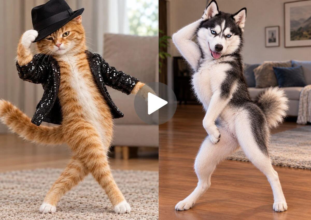 Faites Danser votre Chat, votre Chien et tous vos Amis