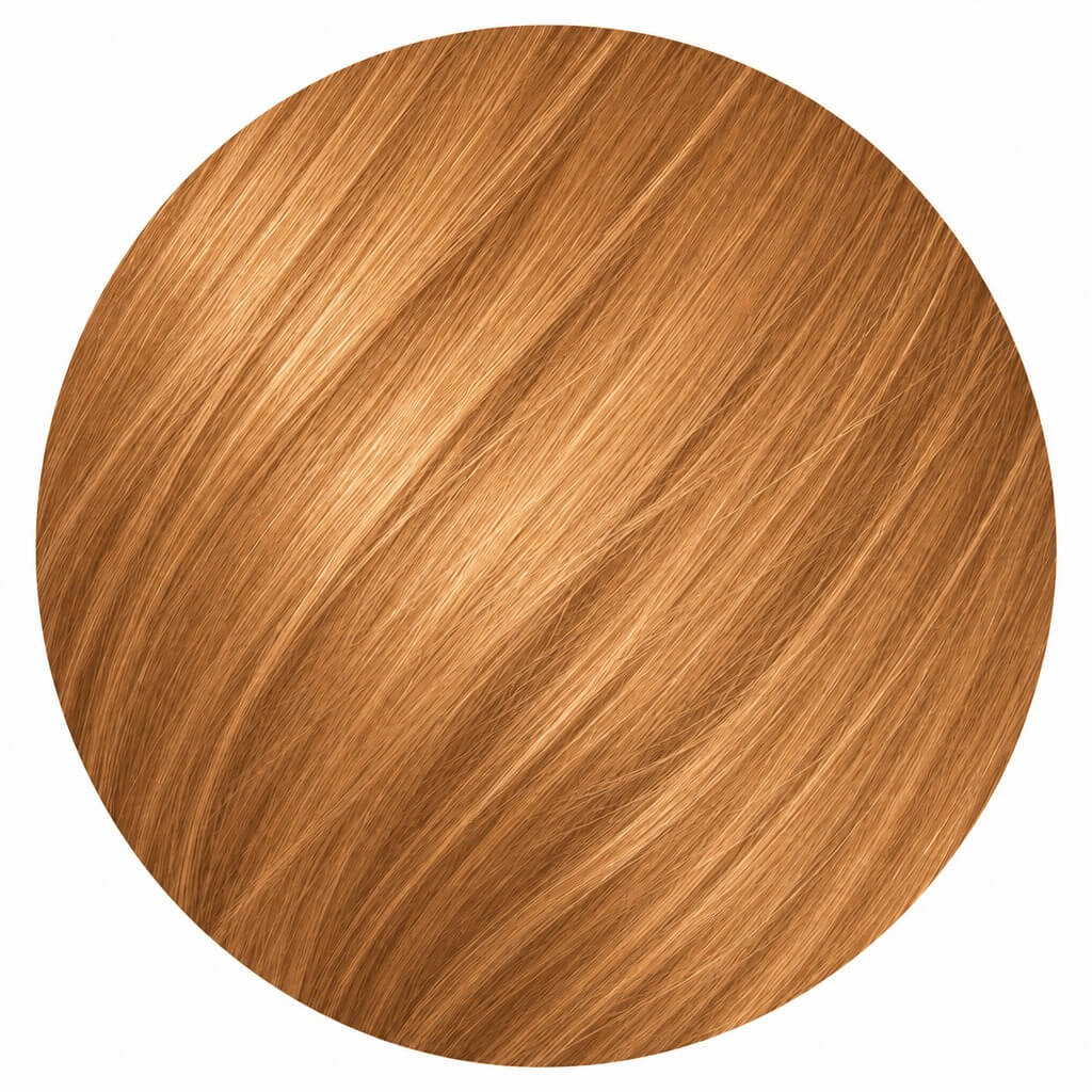 A soft copper shade that adds warmth and brightness.