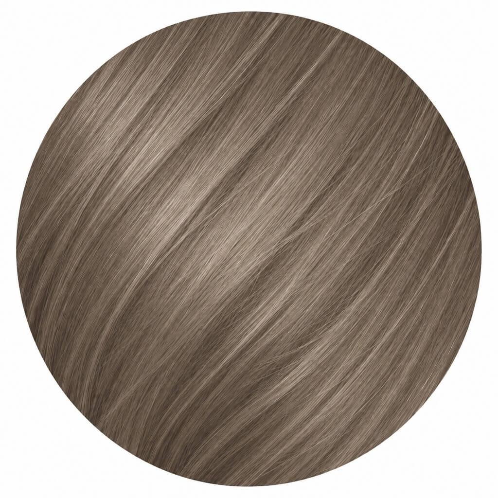 A cool-toned brown with smoky ash undertones.