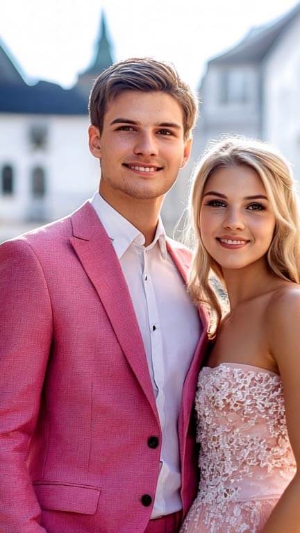 Couple en Rose