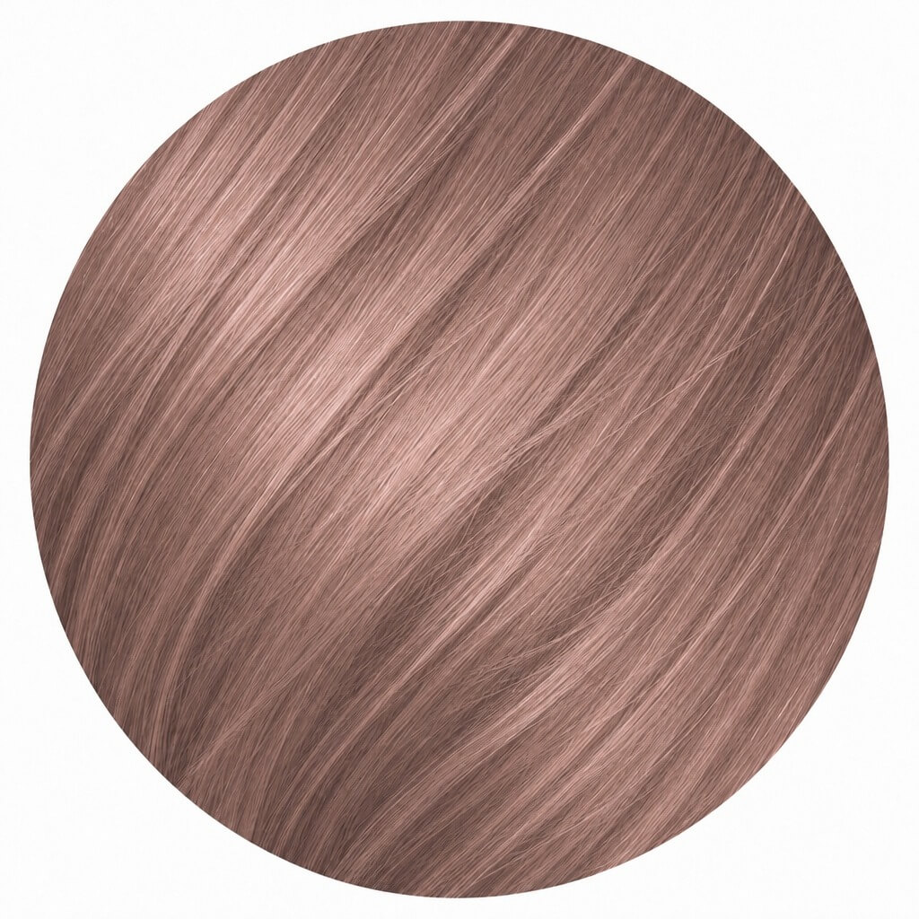 A subtle mix of brown and muted rose for a modern twist.