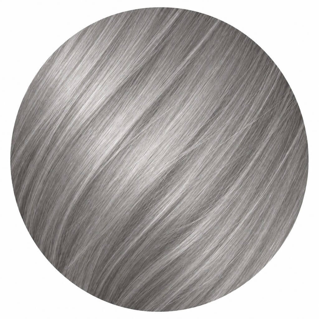 A cool metallic silver with a modern, sophisticated finish.
