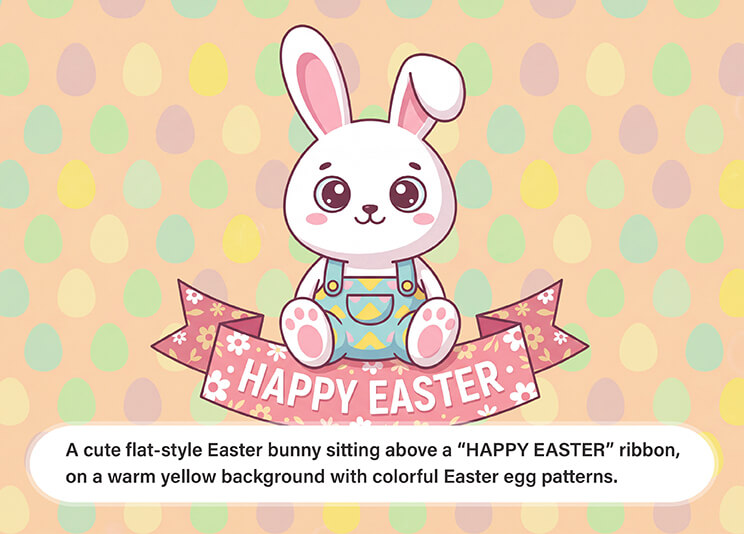 Generate Cute Easter Bunny Pictures for Kids