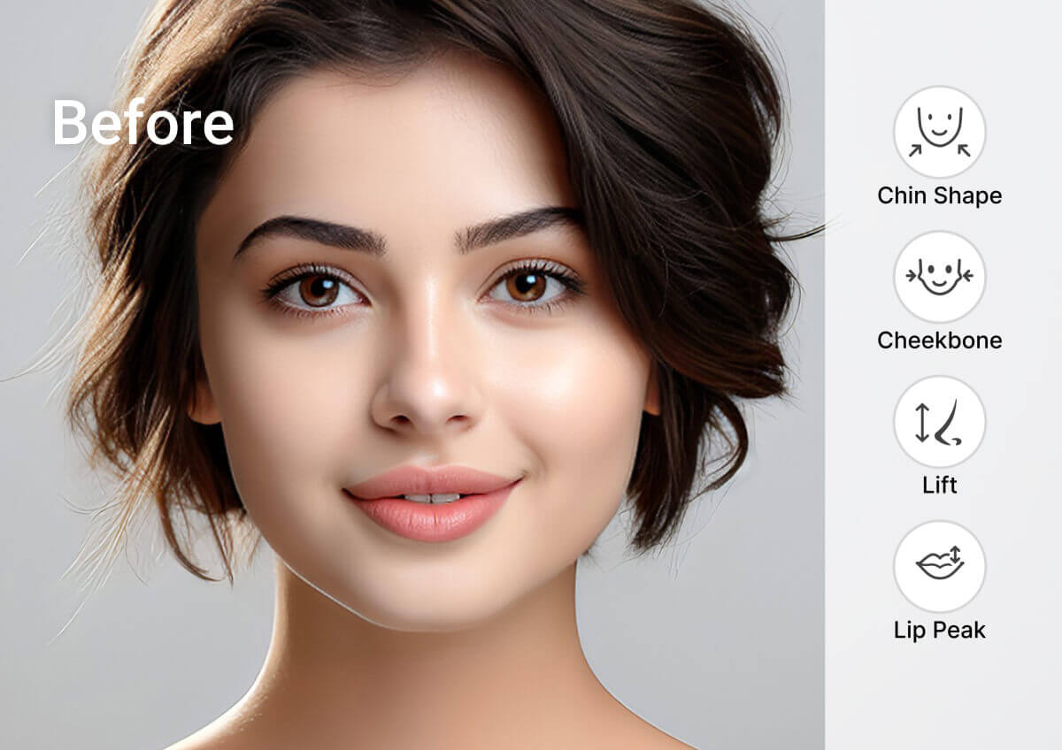 El Mejor Simulador de Forma de Rostro: Ajustá tus Rasgos Faciales con IA