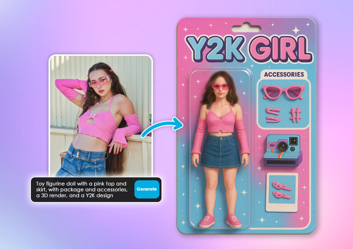 KI-Actionfigur gestalten