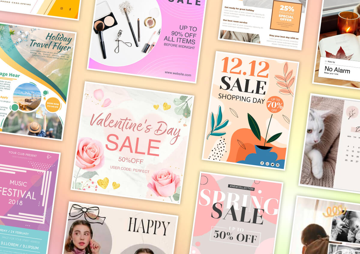 Hundreds of Curated Templates