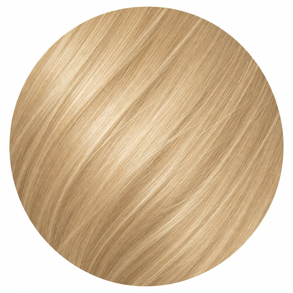 A creamy, warm blonde with a soft, sun-kissed finish.