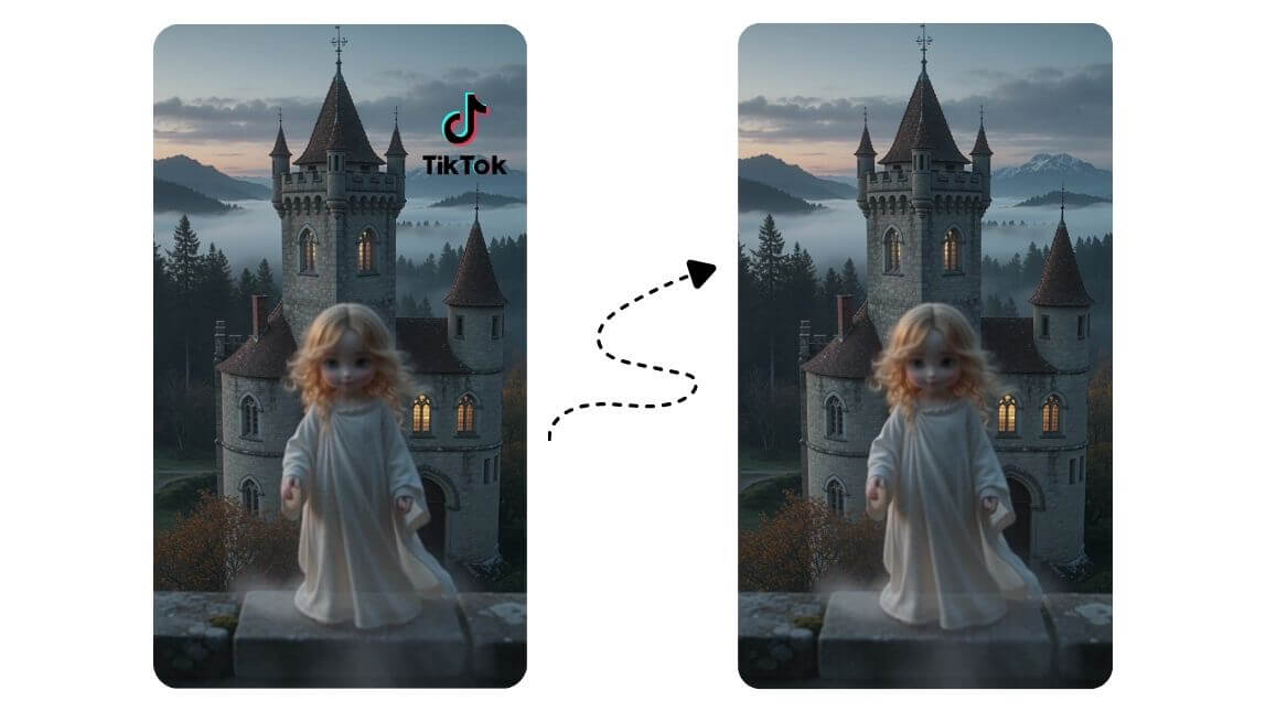 Remove Social Media Watermarks