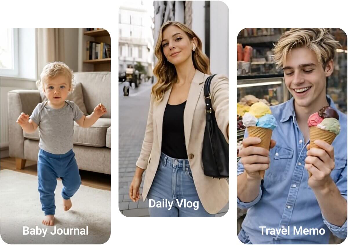 Style Presets: Daily Vlog, Travel Memo &amp; More